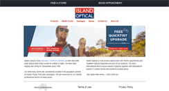 Desktop Screenshot of islandoptical.com.au